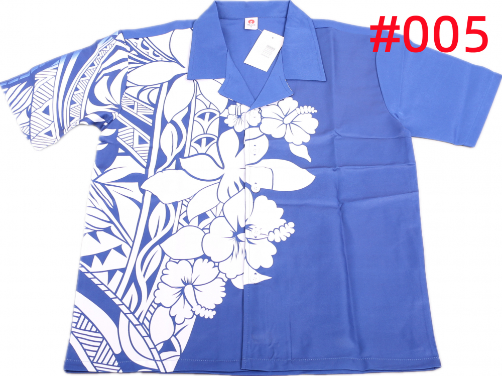 Mens Printed Short  Sleeve Shirt #005